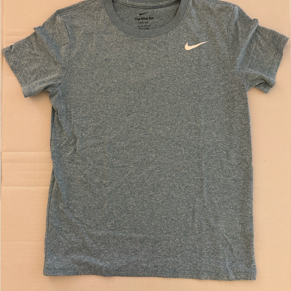 Nike DRI-FIT Tee - Blue/White Pattern